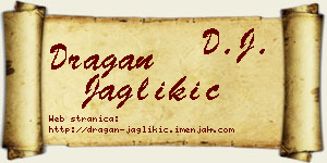 Dragan Jaglikić vizit kartica